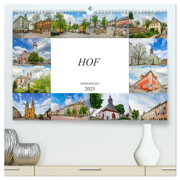 Hof Impressionen (CALVENDO Premium Wandkalender 2025)