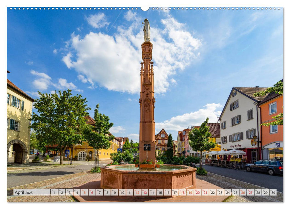 Bad Mergentheim Impressionen (CALVENDO Premium Wandkalender 2025)