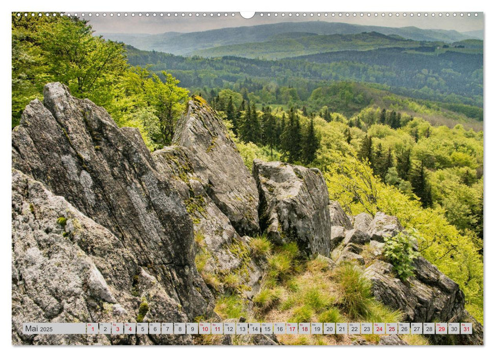 Rhön - Basalt (CALVENDO Premium Wandkalender 2025)