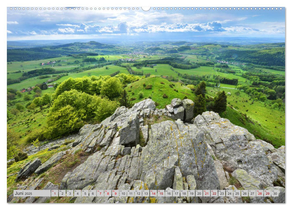 Rhön - Basalt (CALVENDO Premium Wandkalender 2025)