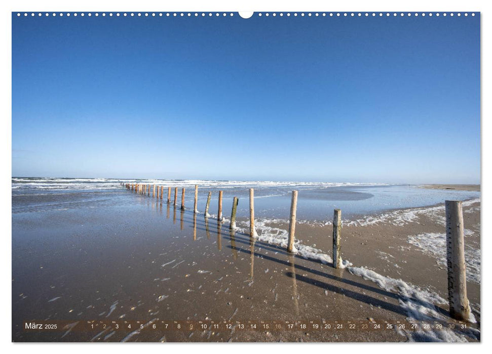 Römö - Strände und Dünen (CALVENDO Premium Wandkalender 2025)