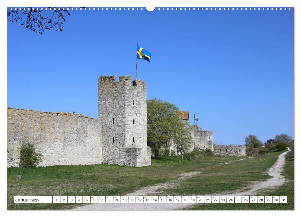 Landmarken der Ostsee (CALVENDO Premium Wandkalender 2025)