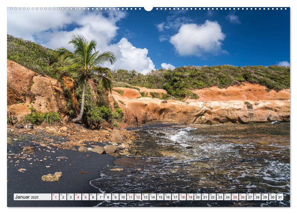 Karibik - Dominica (CALVENDO Premium Wandkalender 2025)