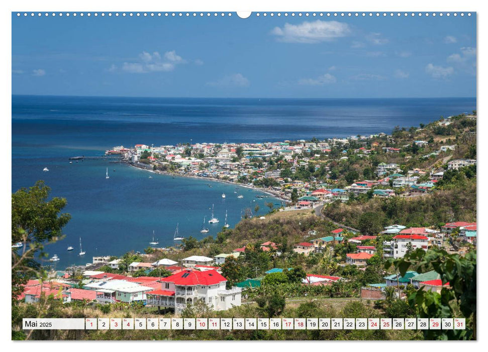 Karibik - Dominica (CALVENDO Premium Wandkalender 2025)