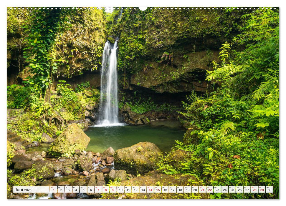 Karibik - Dominica (CALVENDO Premium Wandkalender 2025)