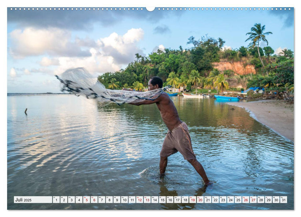 Karibik - Dominica (CALVENDO Premium Wandkalender 2025)