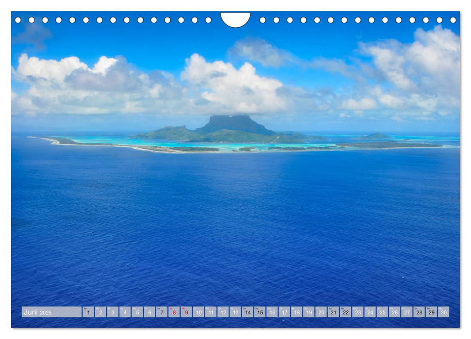 Bora Bora - Strände und Landschaften (CALVENDO Wandkalender 2025)