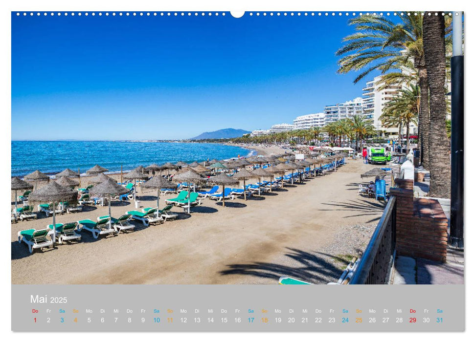 Marbella - andalusische Mittelmeerküste (CALVENDO Premium Wandkalender 2025)