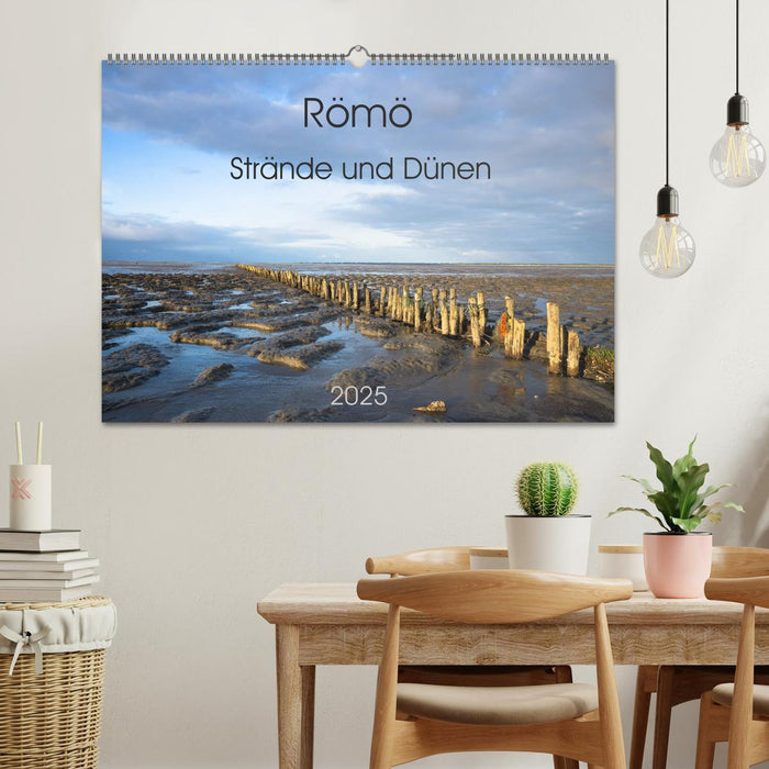 Römö - Strände und Dünen (CALVENDO Wandkalender 2025)