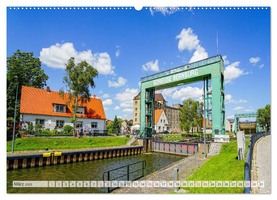 Bernburg Impressionen (CALVENDO Premium Wandkalender 2025)