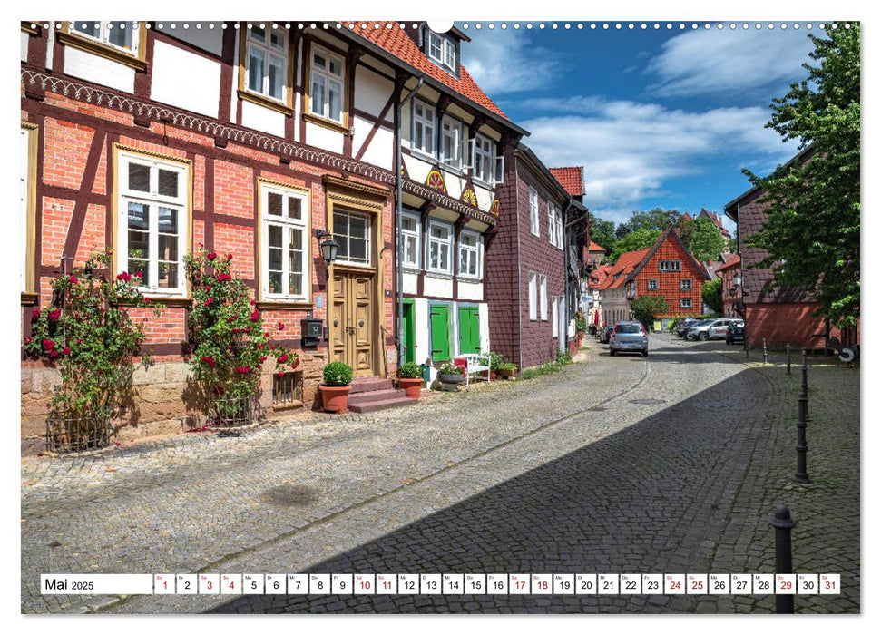 Fachwerkstadt Hornburg (CALVENDO Premium Wandkalender 2025)