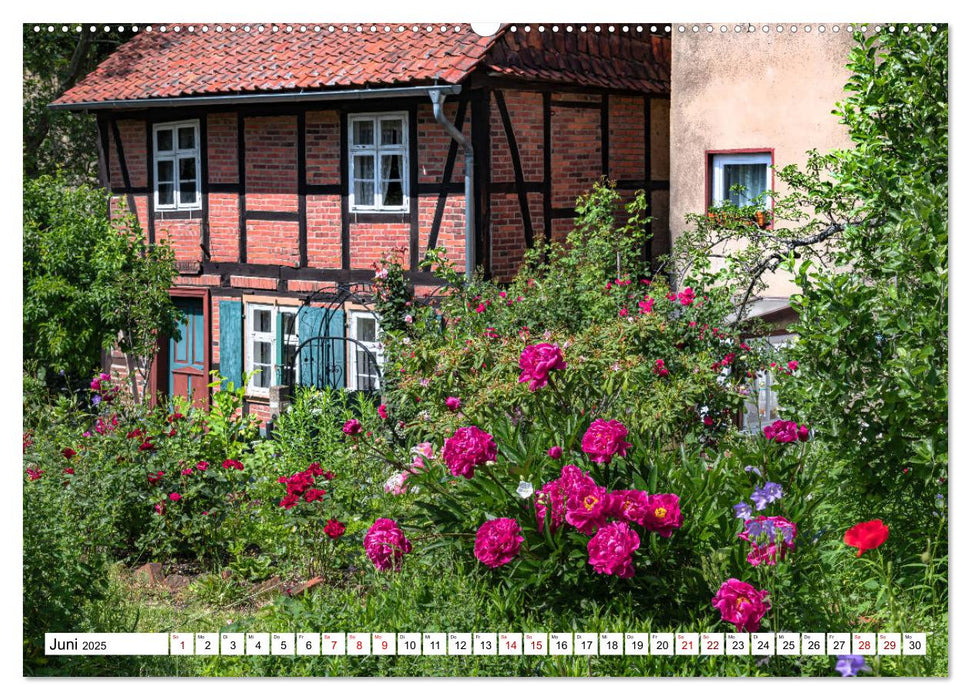 Fachwerkstadt Hornburg (CALVENDO Premium Wandkalender 2025)