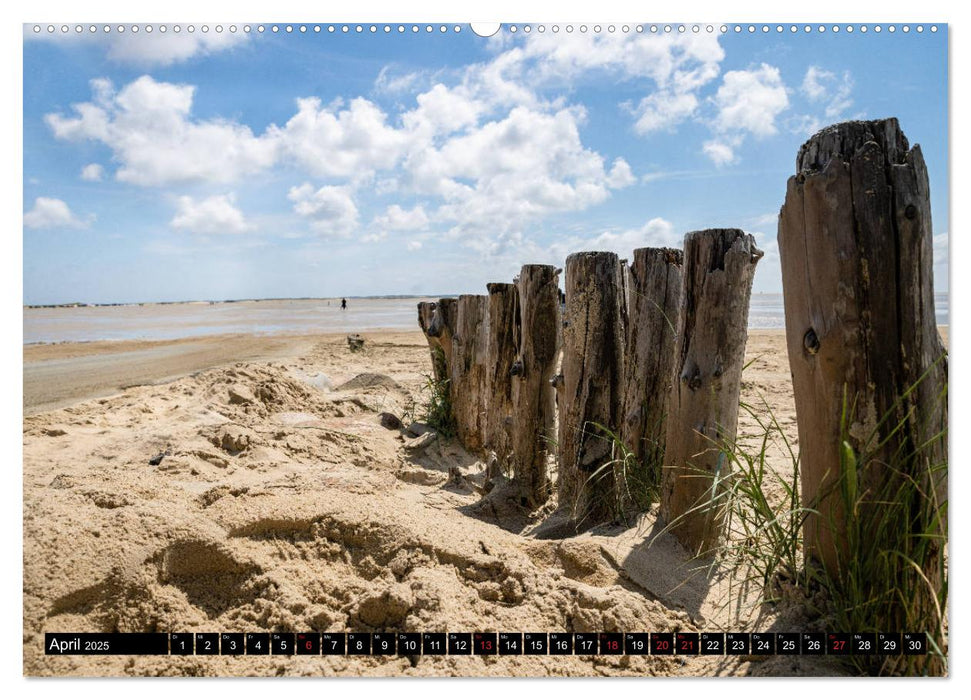 Urlaub auf Römö (CALVENDO Premium Wandkalender 2025)