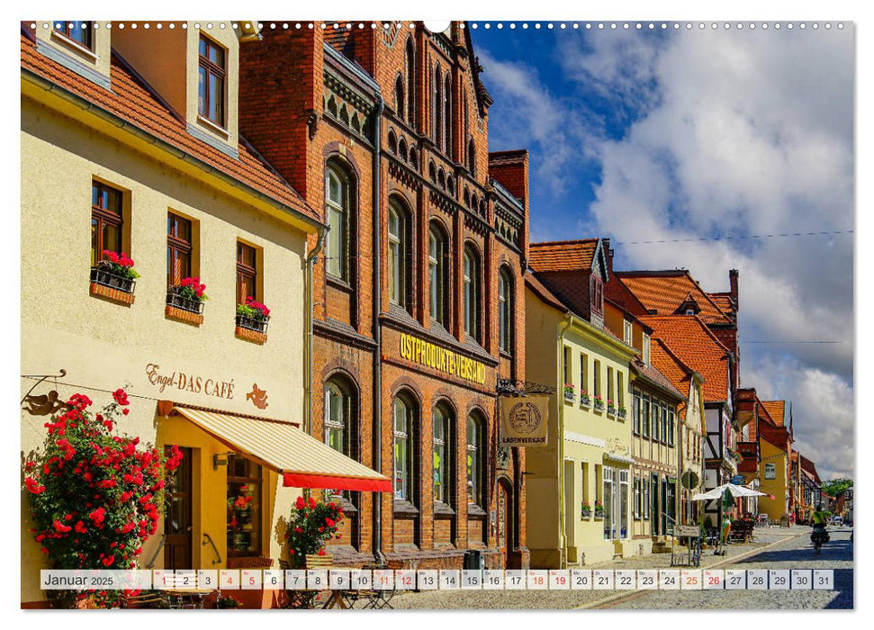 Tangermünde Impressionen (CALVENDO Premium Wandkalender 2025)