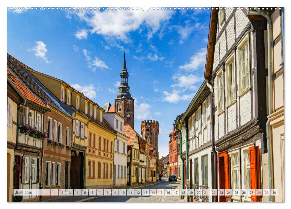 Tangermünde Impressionen (CALVENDO Premium Wandkalender 2025)