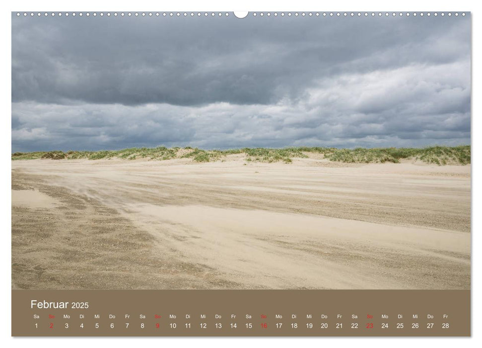 Römö - Wasser, Wind und endloser Strand (CALVENDO Premium Wandkalender 2025)