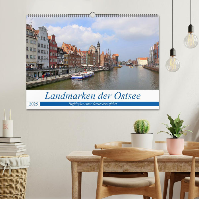 Landmarken der Ostsee (CALVENDO Wandkalender 2025)