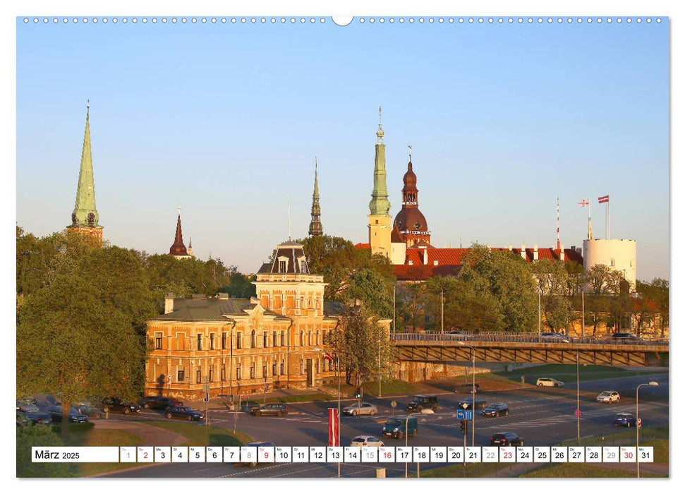 Landmarken der Ostsee (CALVENDO Wandkalender 2025)