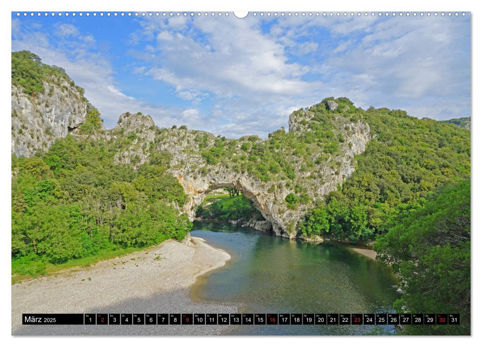 Schöne Orte in Frankreich (CALVENDO Premium Wandkalender 2025)