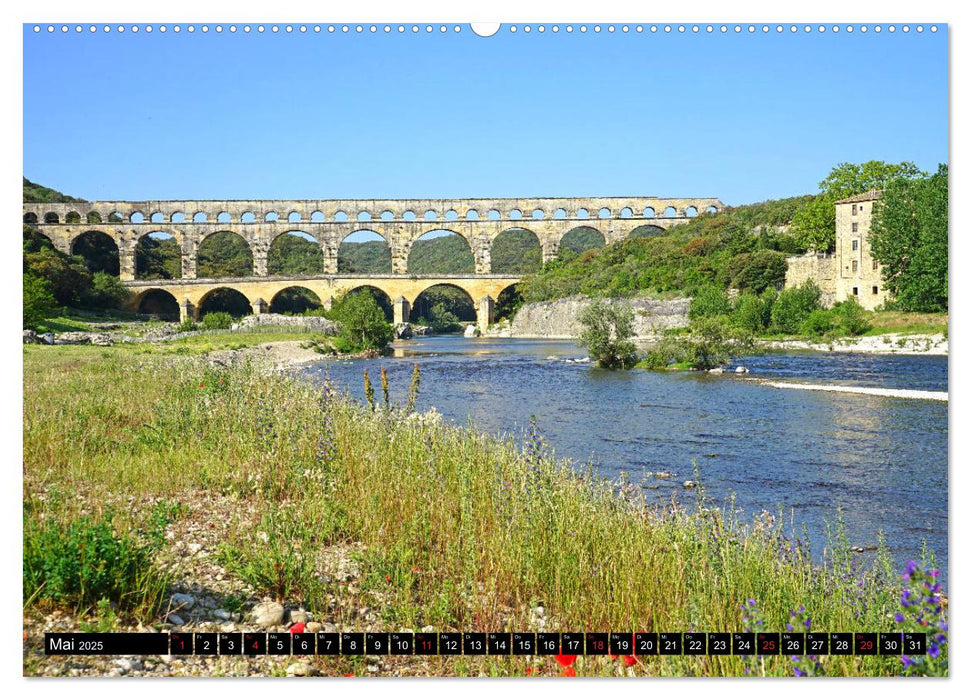 Schöne Orte in Frankreich (CALVENDO Premium Wandkalender 2025)