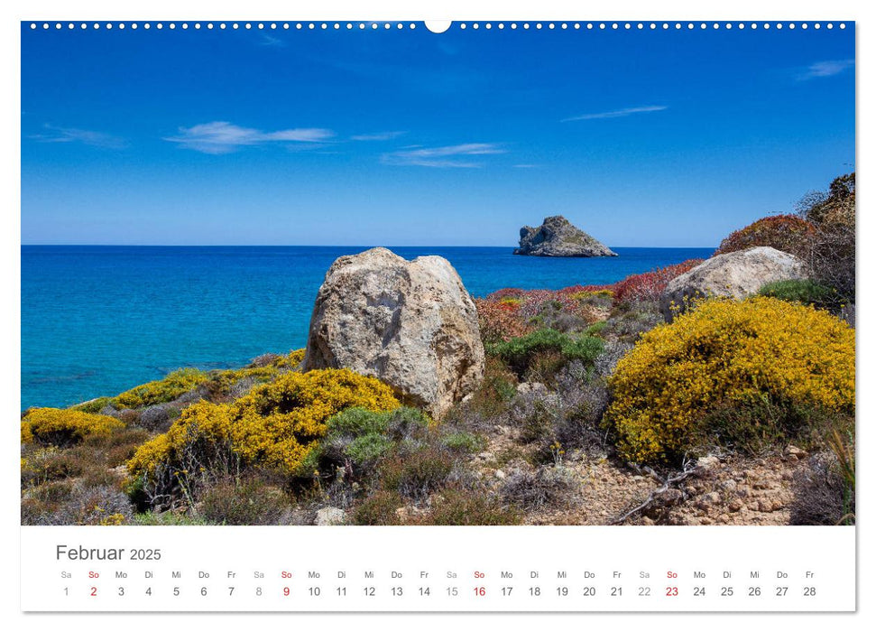 Kreta - Naturlandschaften (CALVENDO Premium Wandkalender 2025)