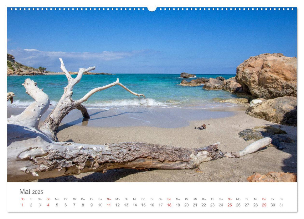 Kreta - Naturlandschaften (CALVENDO Premium Wandkalender 2025)