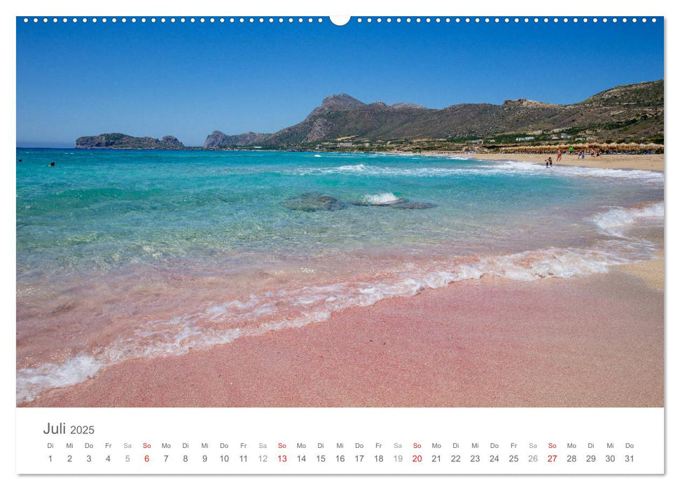 Kreta - Naturlandschaften (CALVENDO Premium Wandkalender 2025)