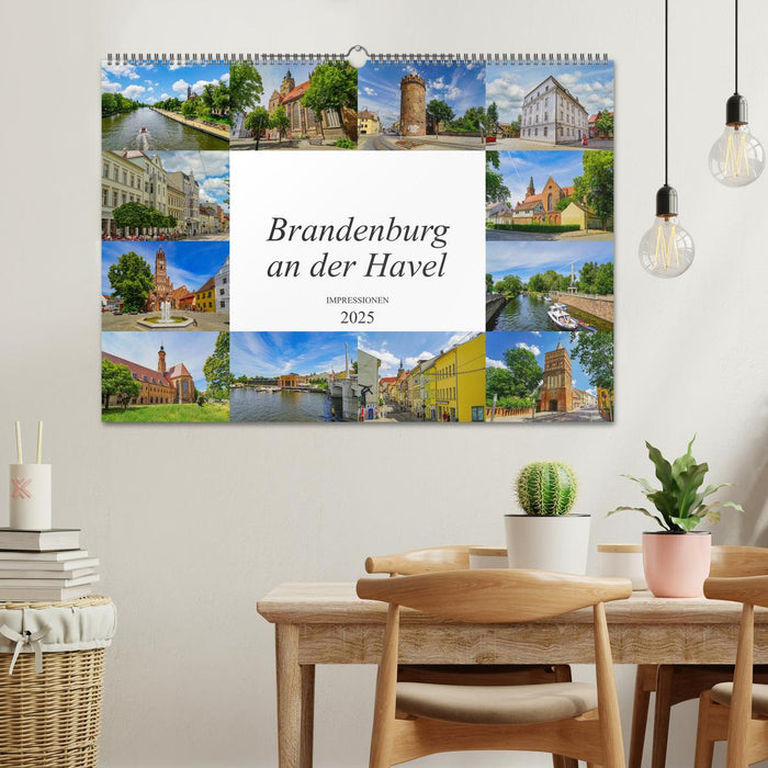 Brandenburg an der Havel Impressionen (CALVENDO Wandkalender 2025)