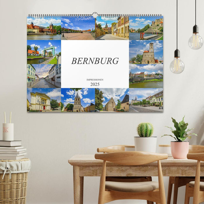 Bernburg Impressionen (CALVENDO Wandkalender 2025)