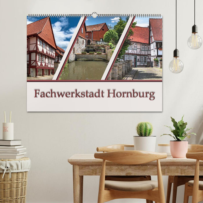 Fachwerkstadt Hornburg (CALVENDO Wandkalender 2025)