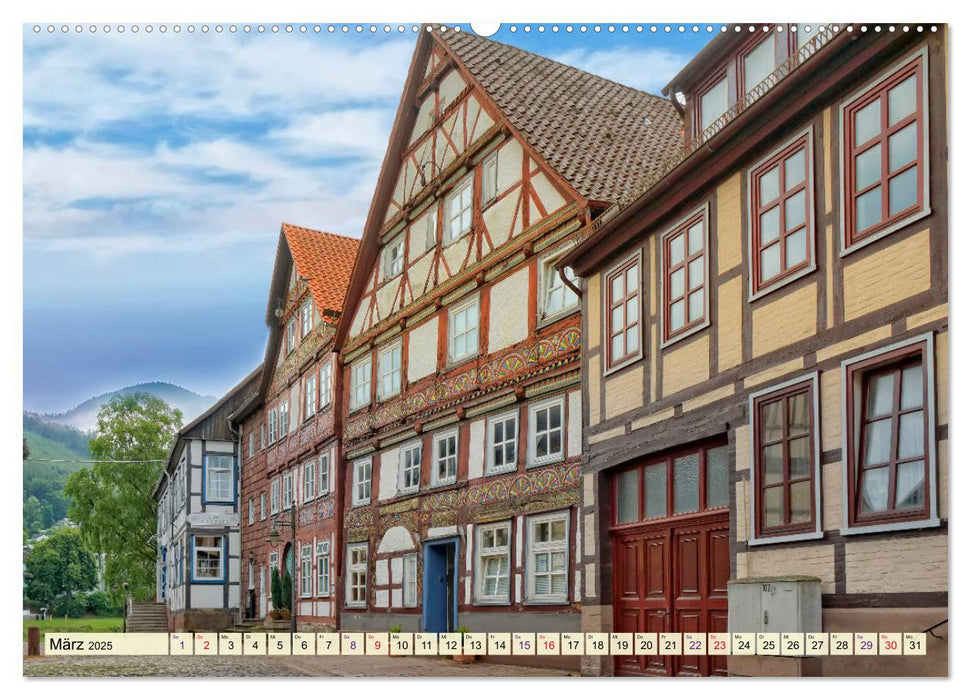 Bodenwerder - entzückende Münchhausen-Stadt an der Oberweser (CALVENDO Premium Wandkalender 2025)