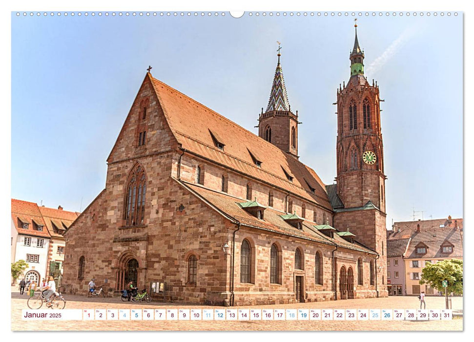 Villingen - historische und moderne Zähringerstadt (CALVENDO Premium Wandkalender 2025)