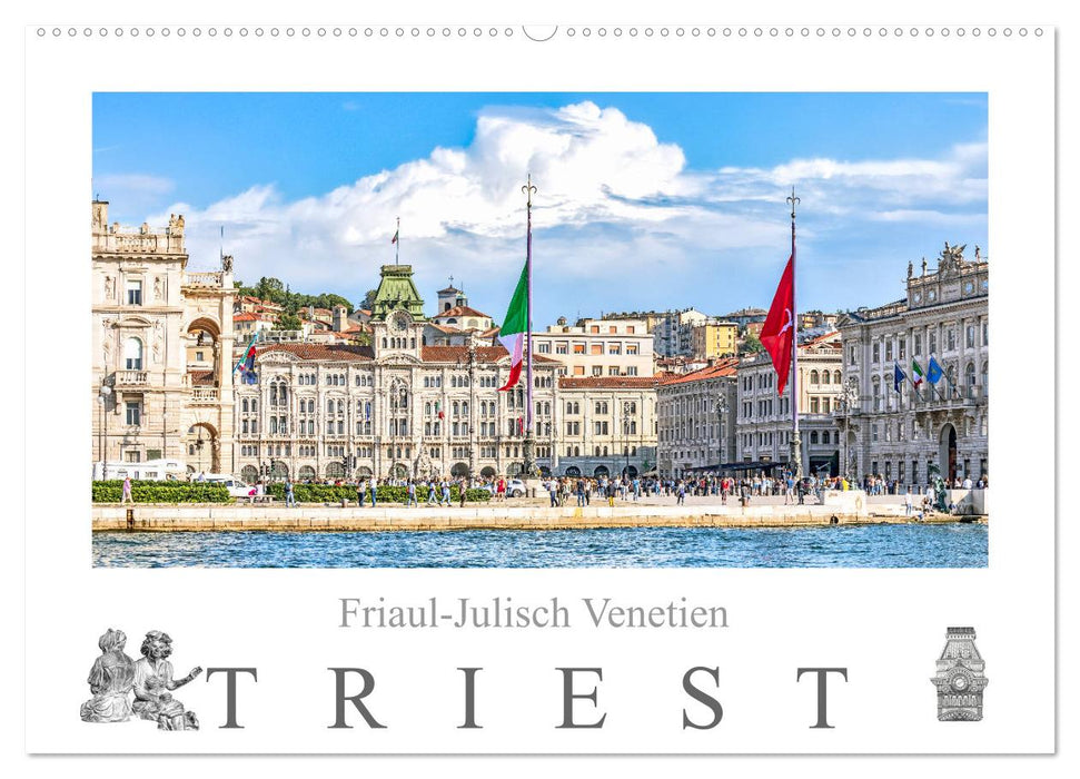 Friaul-Julisch Venetien - Triest (CALVENDO Wandkalender 2025)