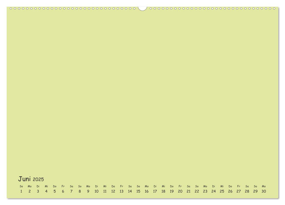 Regenbogen Kinder Bastelkalender - Zum Selbstgestalten - DIY Kreativ-Kalender (CALVENDO Premium Wandkalender 2025)