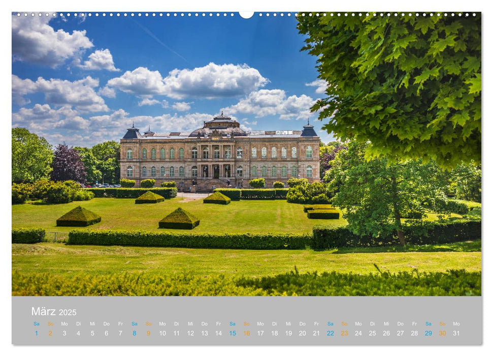 Gotha - zwischen Barock und Renaissance (CALVENDO Premium Wandkalender 2025)