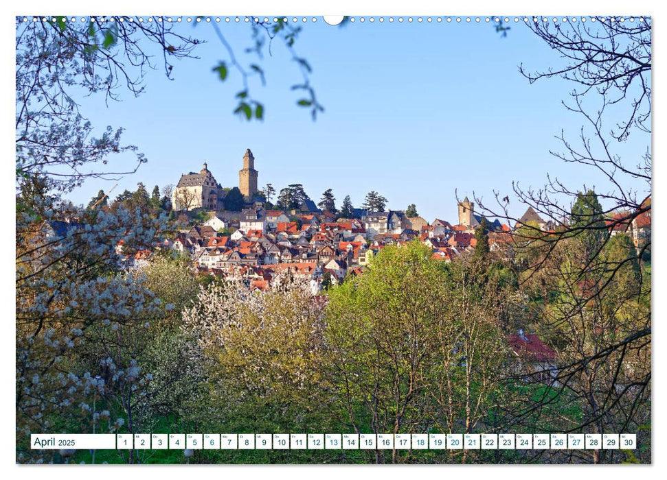 Kaiserliches Kronberg - Idylle im Taunus (CALVENDO Premium Wandkalender 2025)