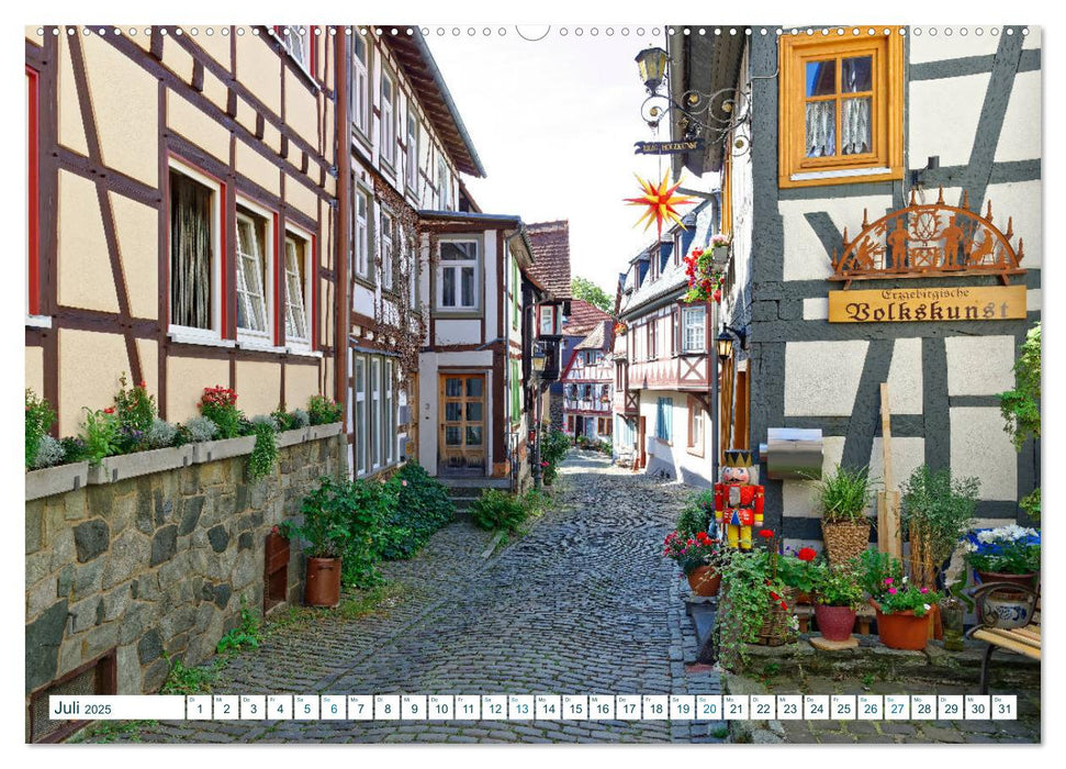 Kaiserliches Kronberg - Idylle im Taunus (CALVENDO Premium Wandkalender 2025)