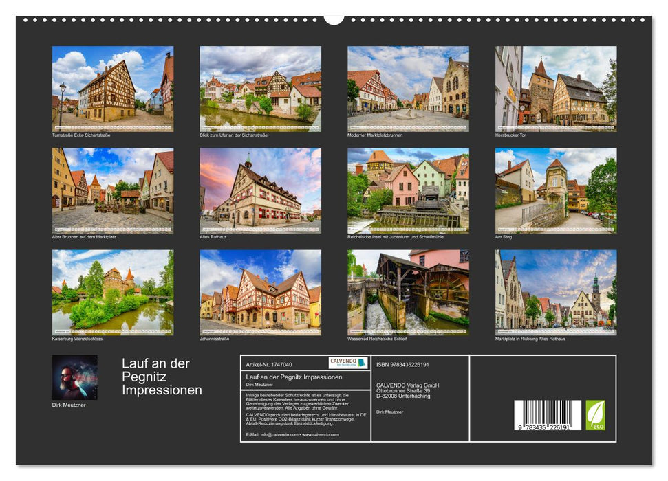 Lauf an der Pegnitz Impressionen (CALVENDO Premium Wandkalender 2025)