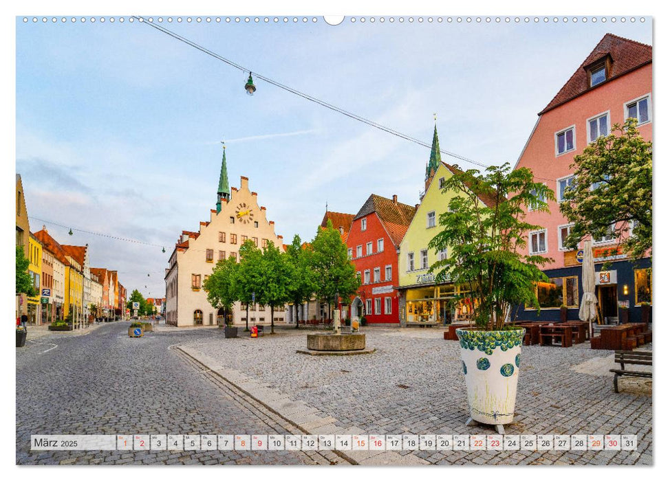 Neumarkt in der Oberpfalz Impressionen (CALVENDO Premium Wandkalender 2025)