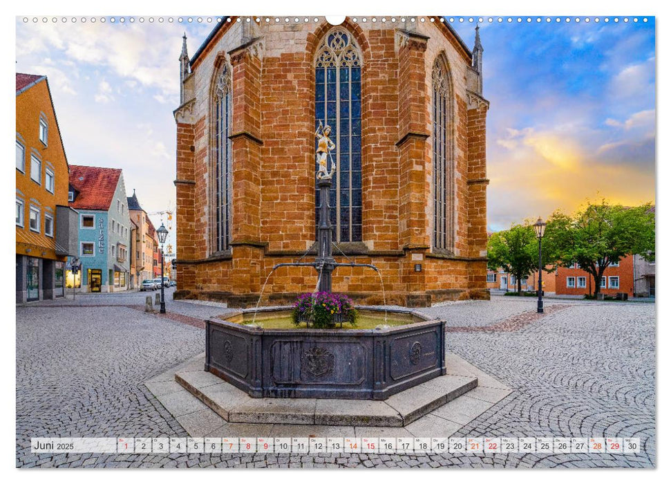 Neumarkt in der Oberpfalz Impressionen (CALVENDO Premium Wandkalender 2025)