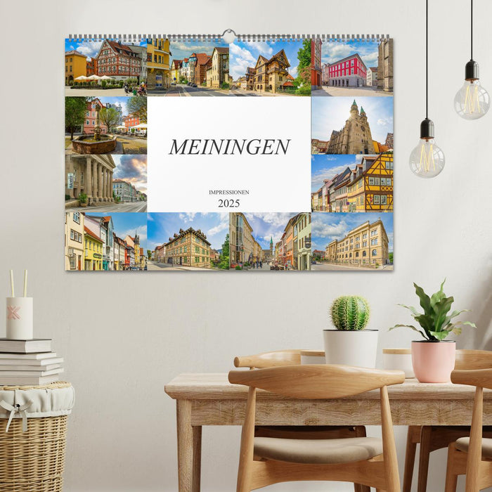 Meiningen Impressionen (CALVENDO Wandkalender 2025)