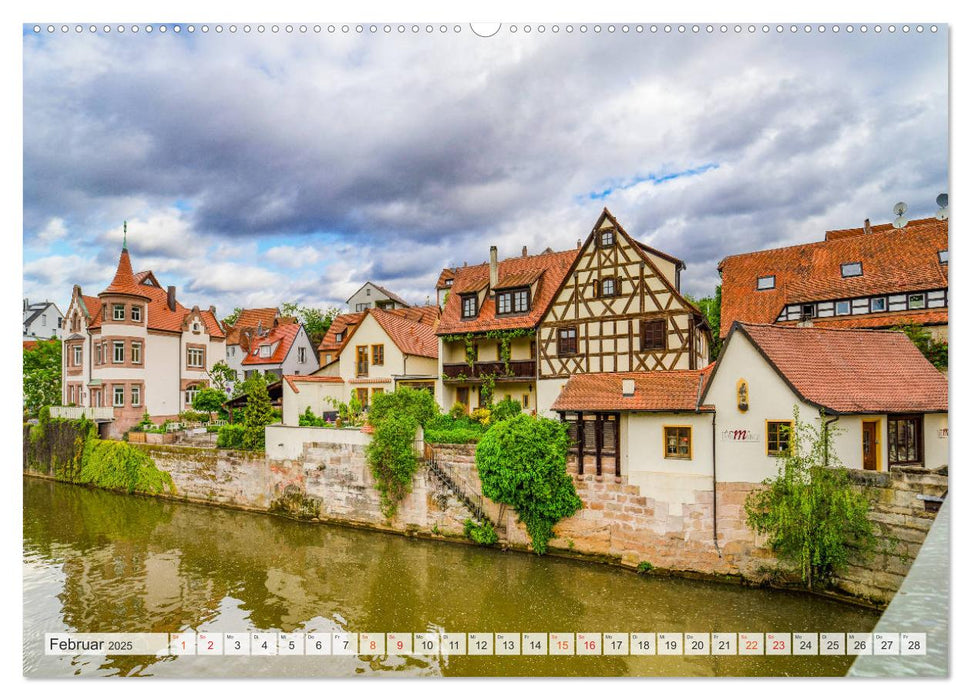 Lauf an der Pegnitz Impressionen (CALVENDO Wandkalender 2025)