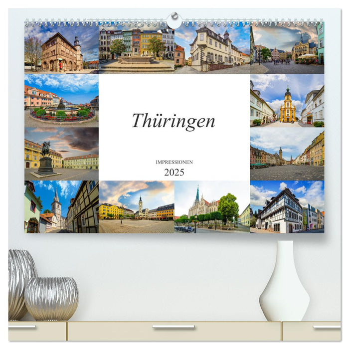 Thüringen Impressionen (CALVENDO Premium Wandkalender 2025)