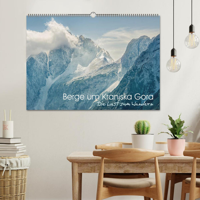 Berge um Kranjska Gora - die Lust zum Wandern (CALVENDO Wandkalender 2025)