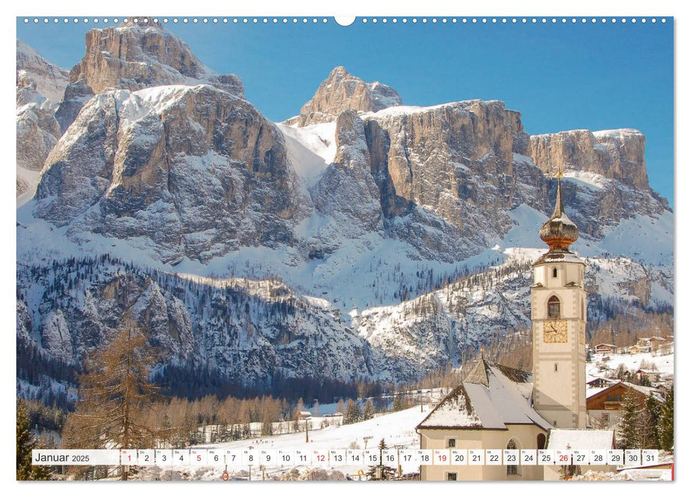 Berglandschaften der Welt (CALVENDO Premium Wandkalender 2025)