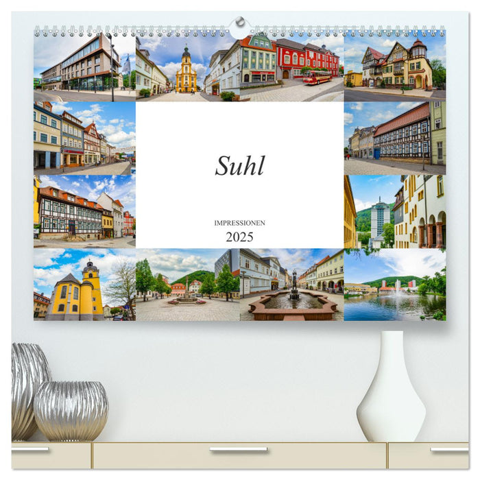 Suhl Impressionen (CALVENDO Premium Wandkalender 2025)