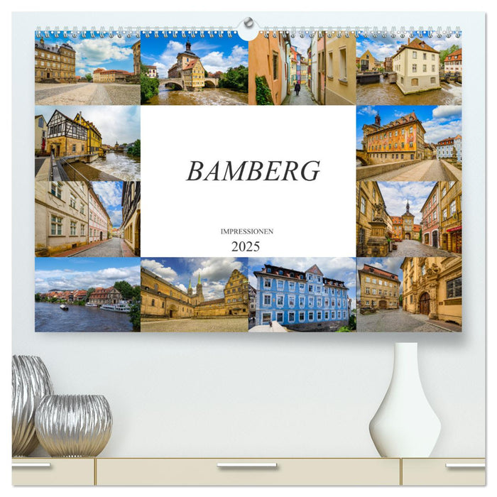 Bamberg Impressionen (CALVENDO Premium Wandkalender 2025)