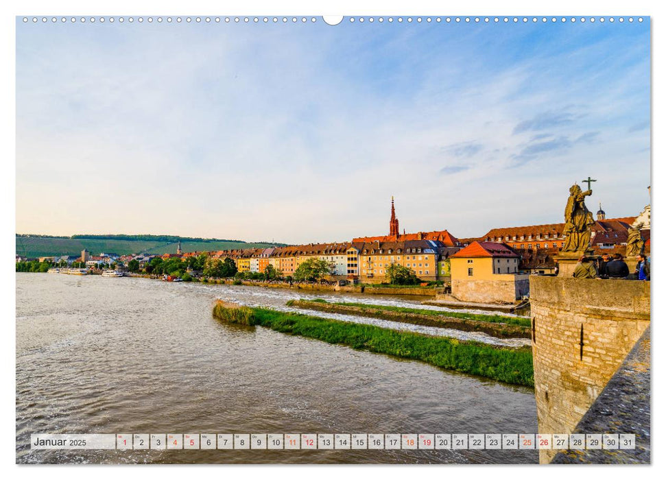 Würzburg Impressionen (CALVENDO Premium Wandkalender 2025)