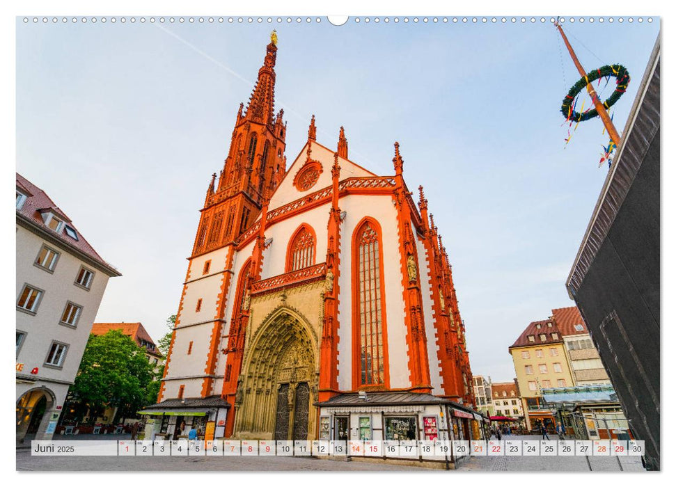 Würzburg Impressionen (CALVENDO Premium Wandkalender 2025)