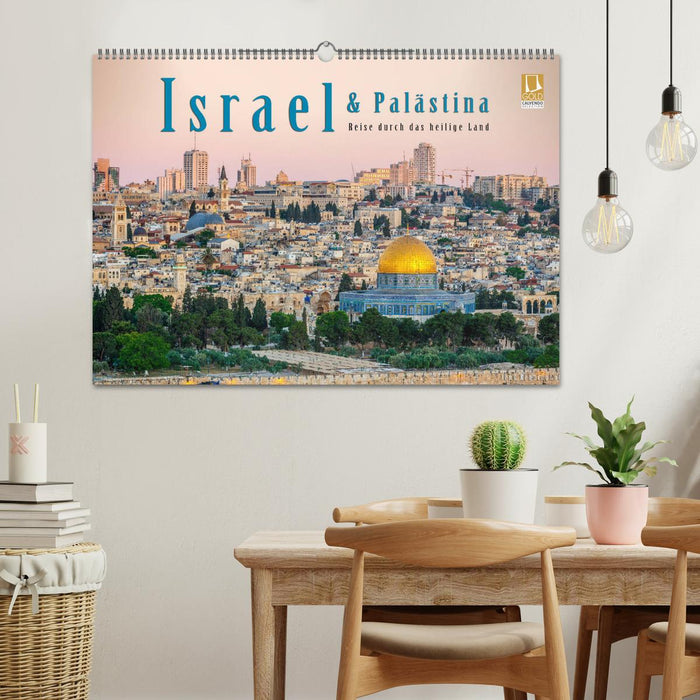 Israel & Palästina - Reise durch das heilige Land (CALVENDO Wandkalender 2025)